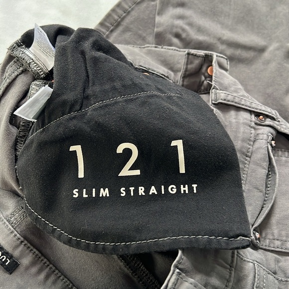 Lucky Brand Grey 121 Slim Straight Jeans - Picture 5 of 7